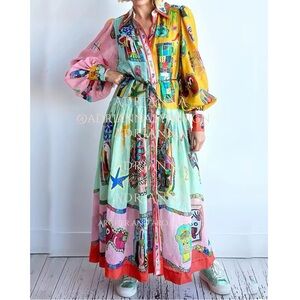 Colorful Maxi Dress